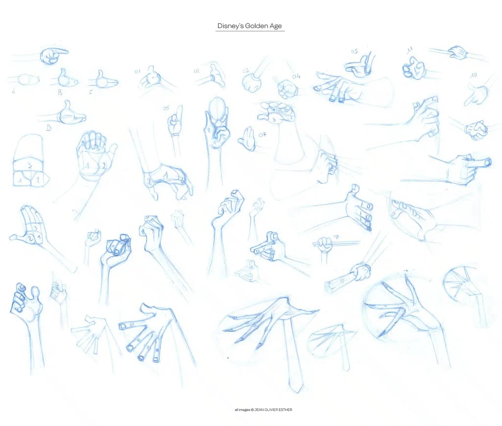 Disney Golden age Hand